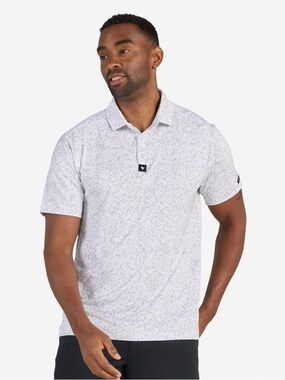 Bad Birdie Salt Shaker Polo XXL Gray Golf Stretch UPF 50